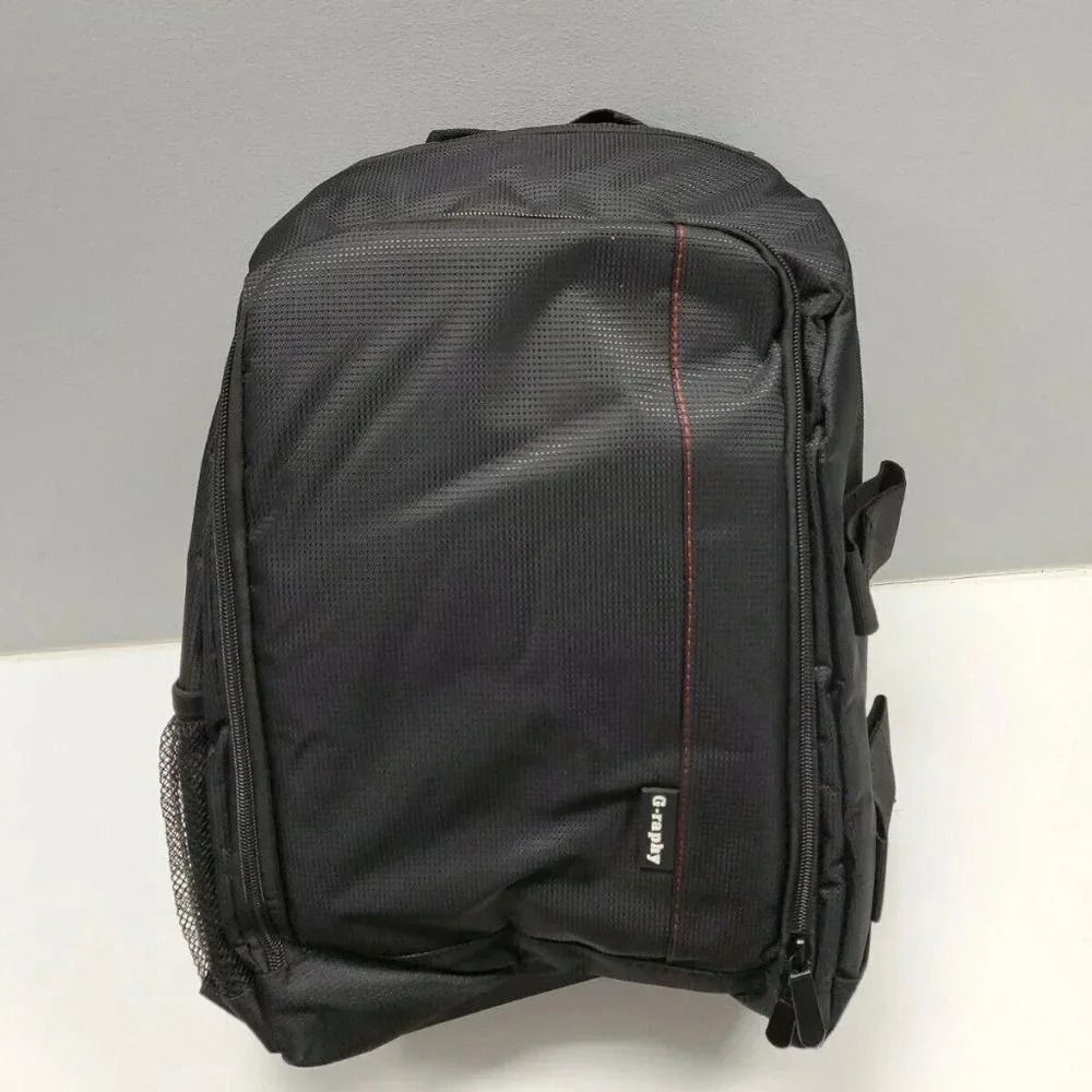 G-raphy Camera Bag Camera Backpack Photography Waterproof Canvas Red Color CF89